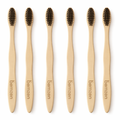 Bamzen Bamboo Toothbrush Pack of 6 — Free Shipping!